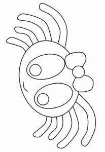 Desenho de Aranha Desenho Colorir Imprimir 12