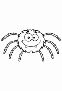 Desenho de Aranha Desenho Colorir Imprimir 18