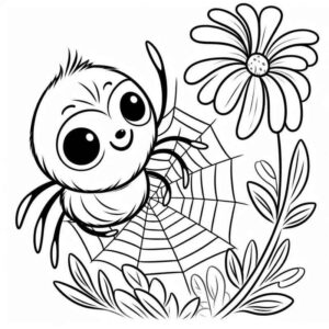 Desenho de Aranha Desenho Colorir Imprimir 26