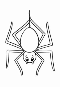 Desenho de Aranha Desenho Colorir Imprimir 28