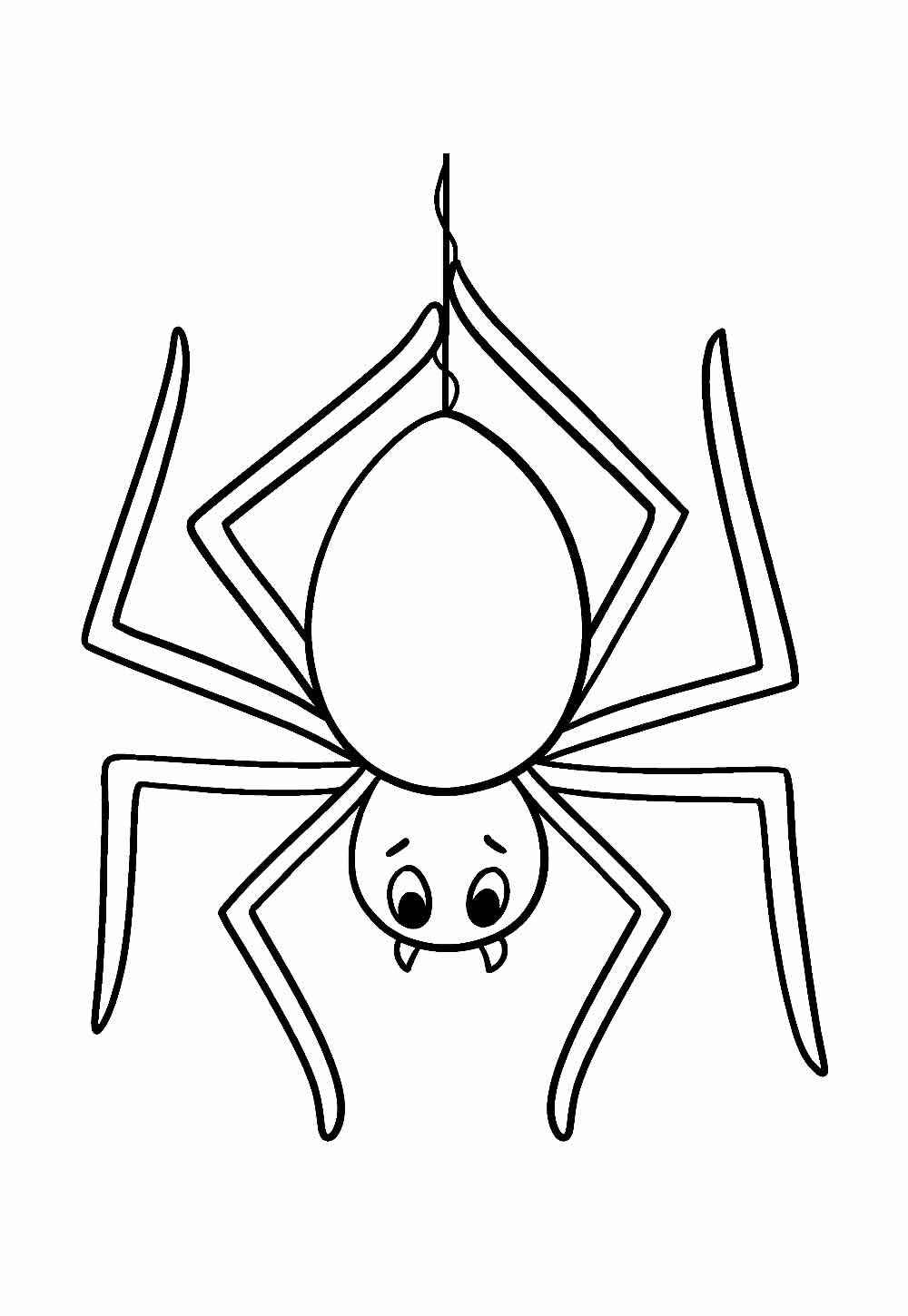 Desenho de Aranha Desenho Colorir Imprimir 28