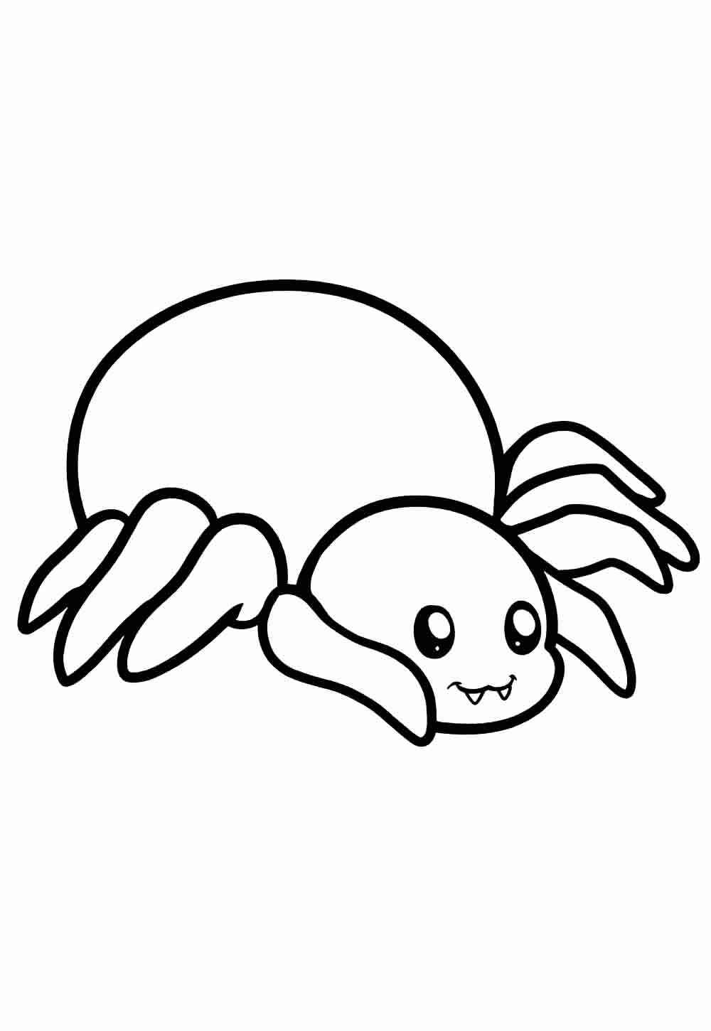 Desenho de Aranha Desenho Colorir Imprimir 29
