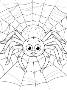 Desenho de Aranha Desenho Colorir Imprimir 32
