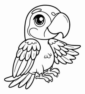 Desenho de Arara Desenho Colorir Imprimir 15