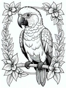 Desenho de Arara Desenho Colorir Imprimir 22