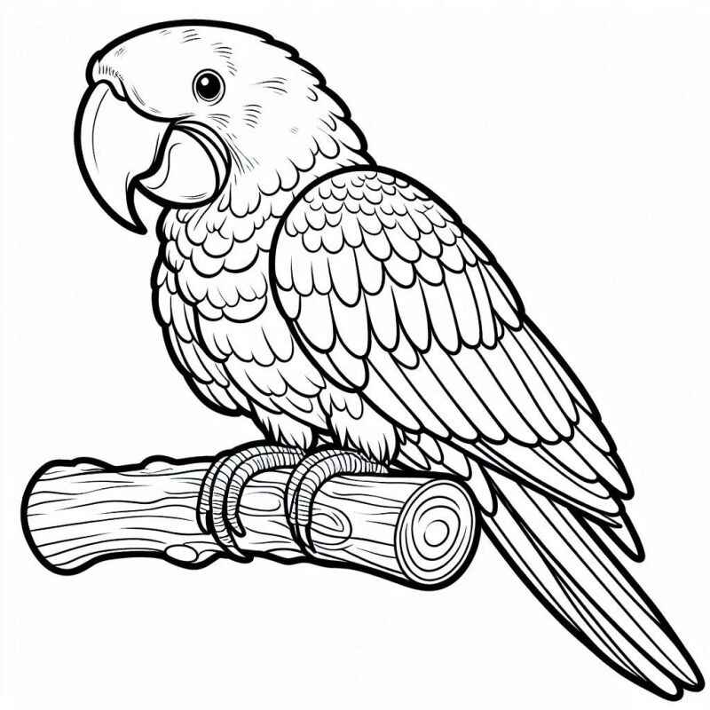 Desenho de Arara Desenho Colorir Imprimir 29