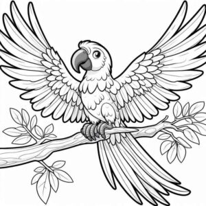 Desenho de Arara Desenho Colorir Imprimir 30