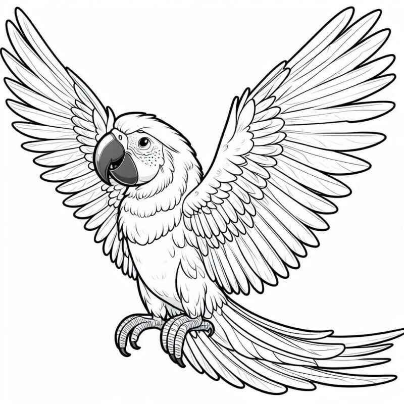 Desenho de Arara Desenho Colorir Imprimir 31