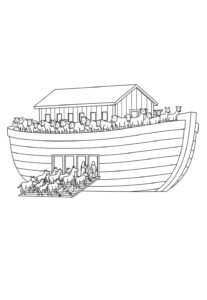 Desenho de Arca De Noe Desenho Colorir Imprimir 20