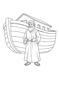 Desenho de Arca De Noe Desenho Colorir Imprimir 26