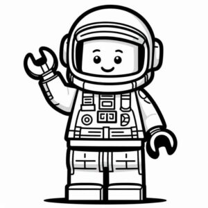 Desenho de Astronauta Desenho Colorir Imprimir 55