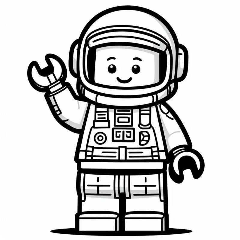 Desenho de Astronauta Desenho Colorir Imprimir 55