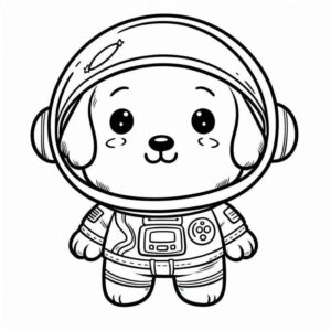 Desenho de Astronauta Desenho Colorir Imprimir 64