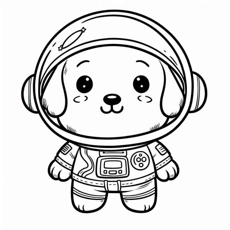Desenho de Astronauta Desenho Colorir Imprimir 64