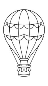 Desenho de Balao Desenho Colorir Imprimir 07