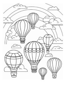 Desenho de Balao Desenho Colorir Imprimir 09