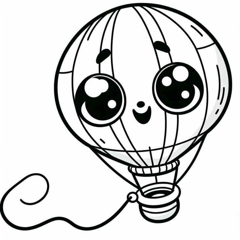 Desenho de Balao Desenho Colorir Imprimir 18