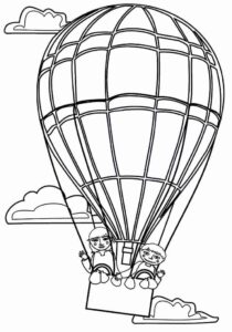 Desenho de Balao Desenho Colorir Imprimir 19