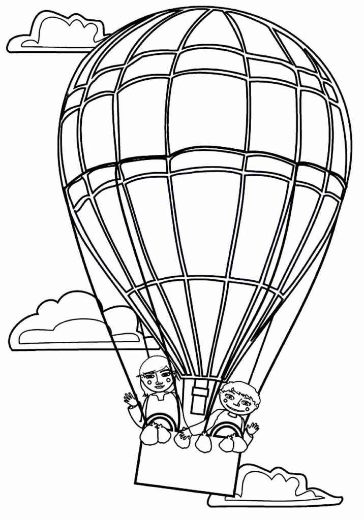 Desenho de Balao Desenho Colorir Imprimir 19