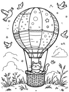 Desenho de Balao Desenho Colorir Imprimir 22