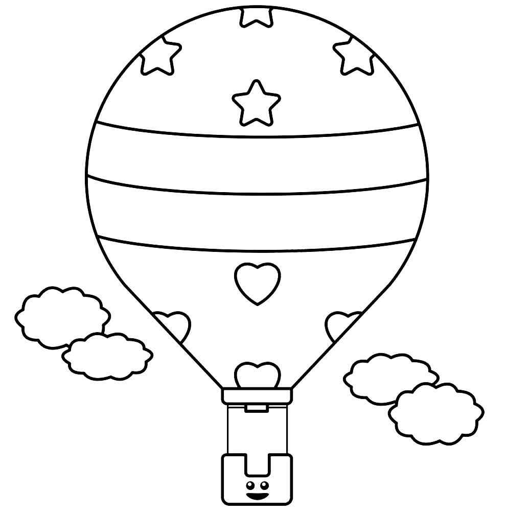 Desenho de Balao Desenho Colorir Imprimir 24