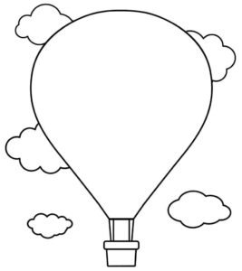 Desenho de Balao Desenho Colorir Imprimir 27