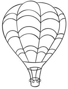 Desenho de Balao Desenho Colorir Imprimir 28