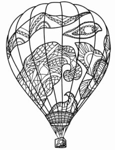 Desenho de Balao Desenho Colorir Imprimir 29