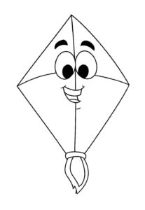 Desenho de Balao Junino Desenho Colorir Imprimir 06