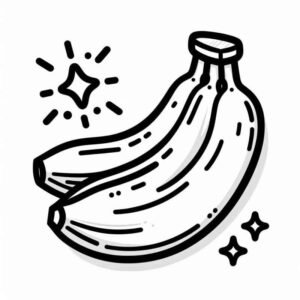 Desenho de Banana Desenho Colorir Imprimir 20