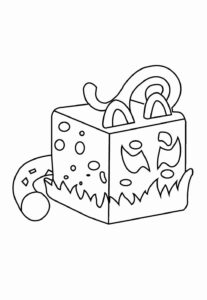 Desenho de Blox Fruits Desenho Colorir Imprimir 07