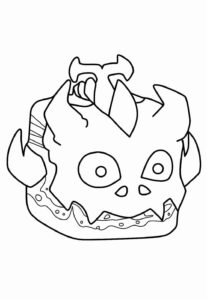 Desenho de Blox Fruits Desenho Colorir Imprimir 17