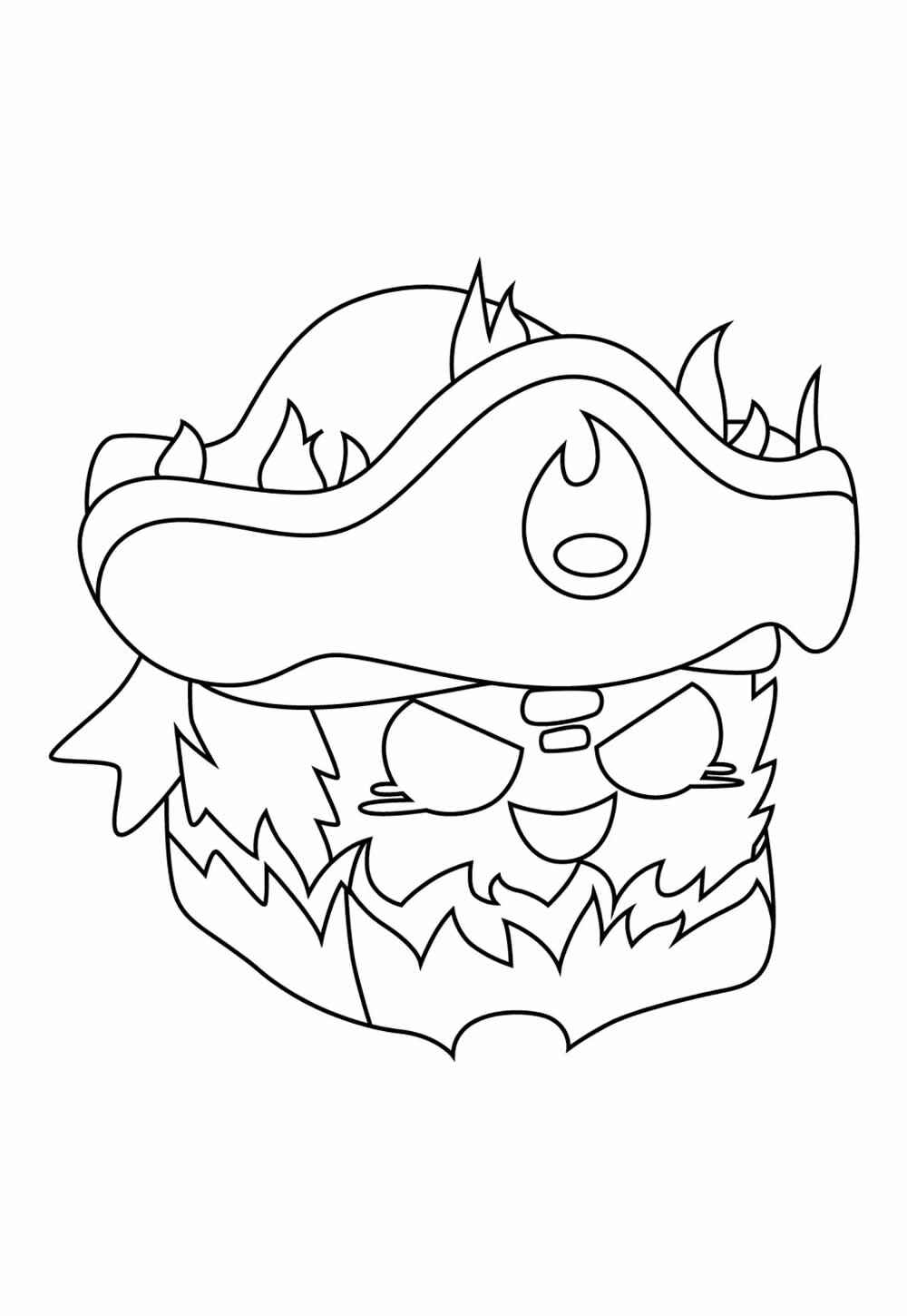 Desenho de Blox Fruits Desenho Colorir Imprimir 19