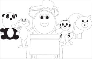 Desenho de Bob O Trem Desenho Colorir Imprimir 1