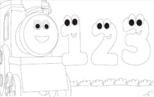 Desenho de Bob O Trem Desenho Colorir Imprimir 5