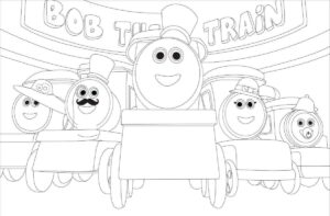 Desenho de Bob O Trem Desenho Colorir Imprimir 8