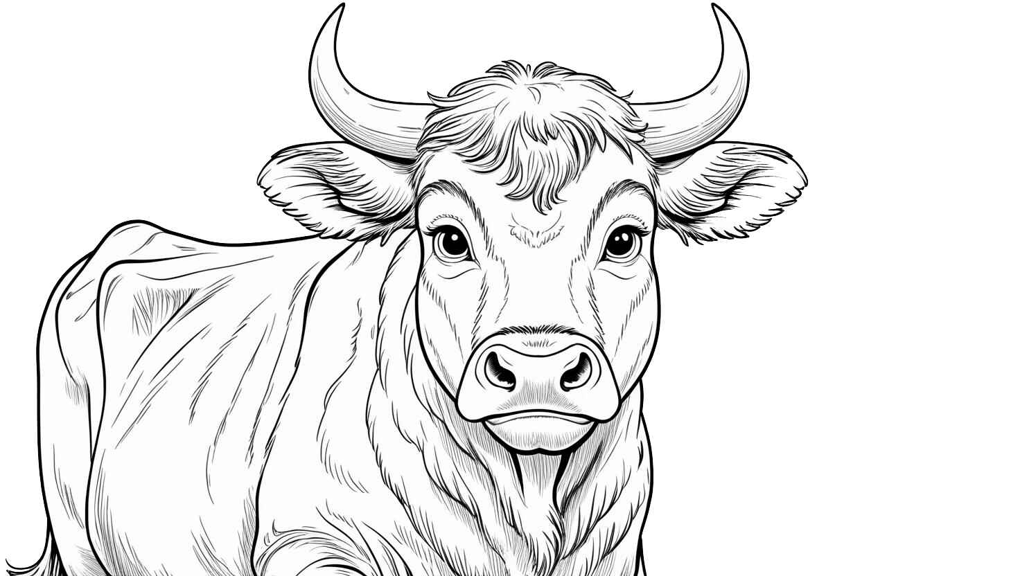 Desenho de Boi Desenho Colorir Imprimir 17