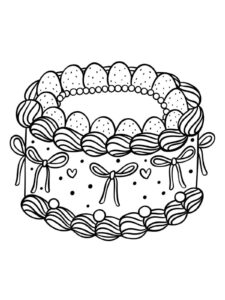 Desenho de Bolo Desenho Colorir Imprimir 10