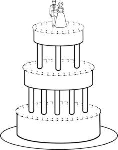 Desenho de Bolo Desenho Colorir Imprimir 40