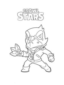 Desenho de Brawl Stars Desenho Colorir Imprimir 04