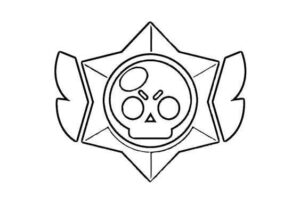 Desenho de Brawl Stars Desenho Colorir Imprimir 22