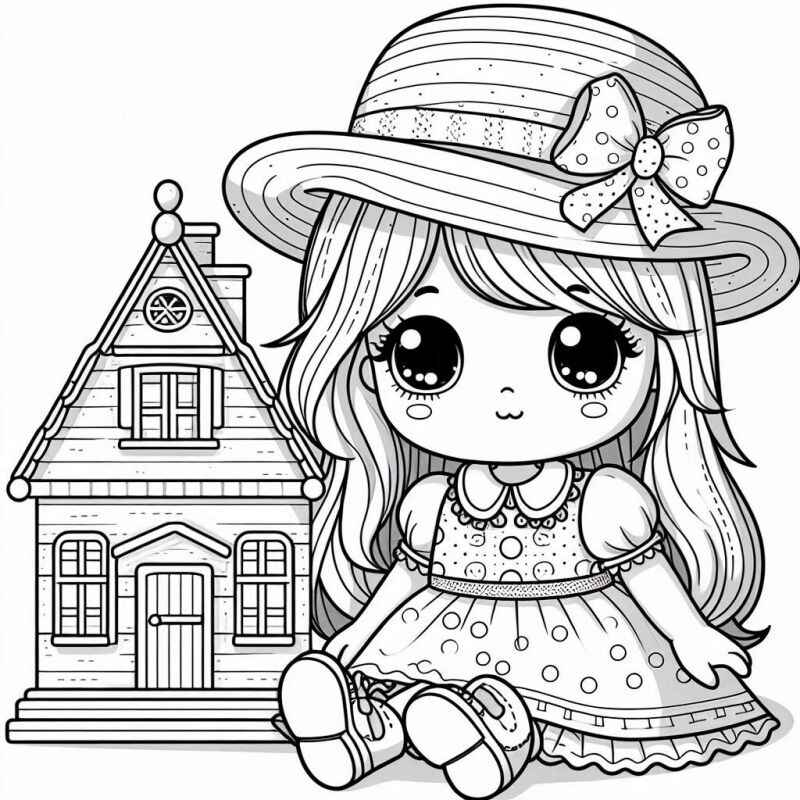 Desenho de Brinquedos Desenho Colorir Imprimir 12