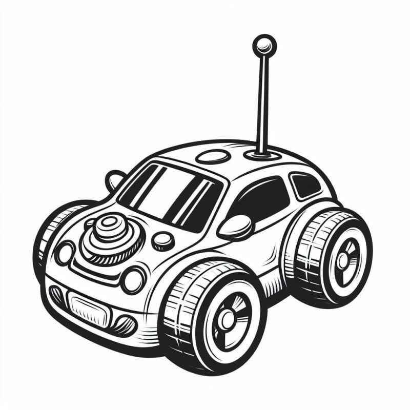 Desenho de Brinquedos Desenho Colorir Imprimir 16