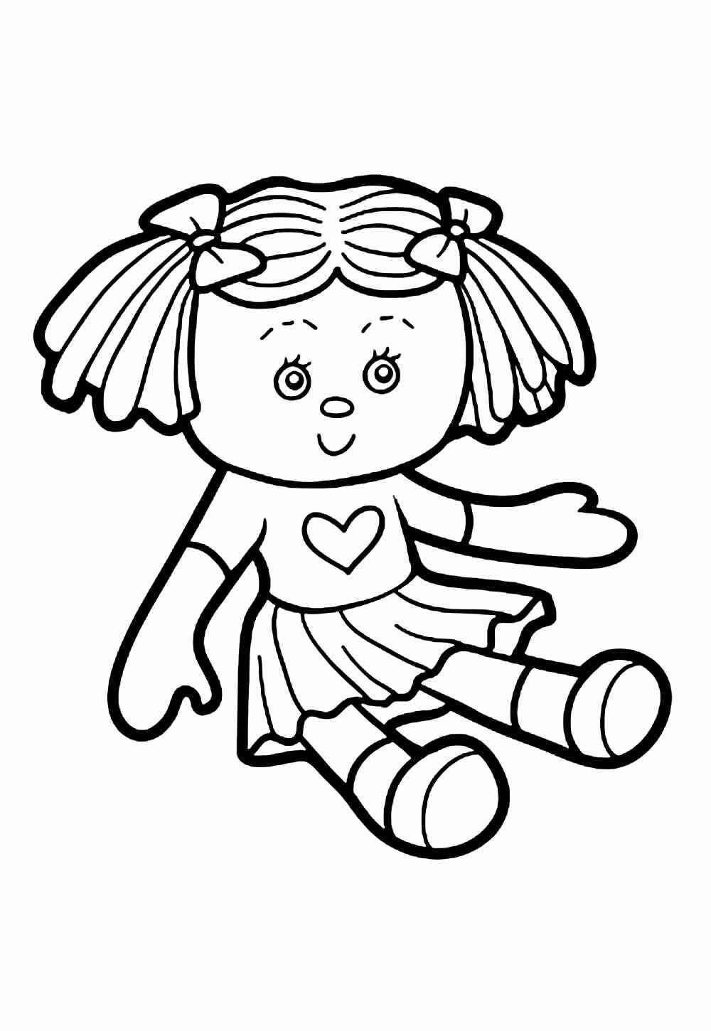 Desenho de Brinquedos Desenho Colorir Imprimir 21