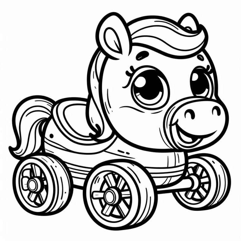 Desenho de Brinquedos Desenho Colorir Imprimir 24