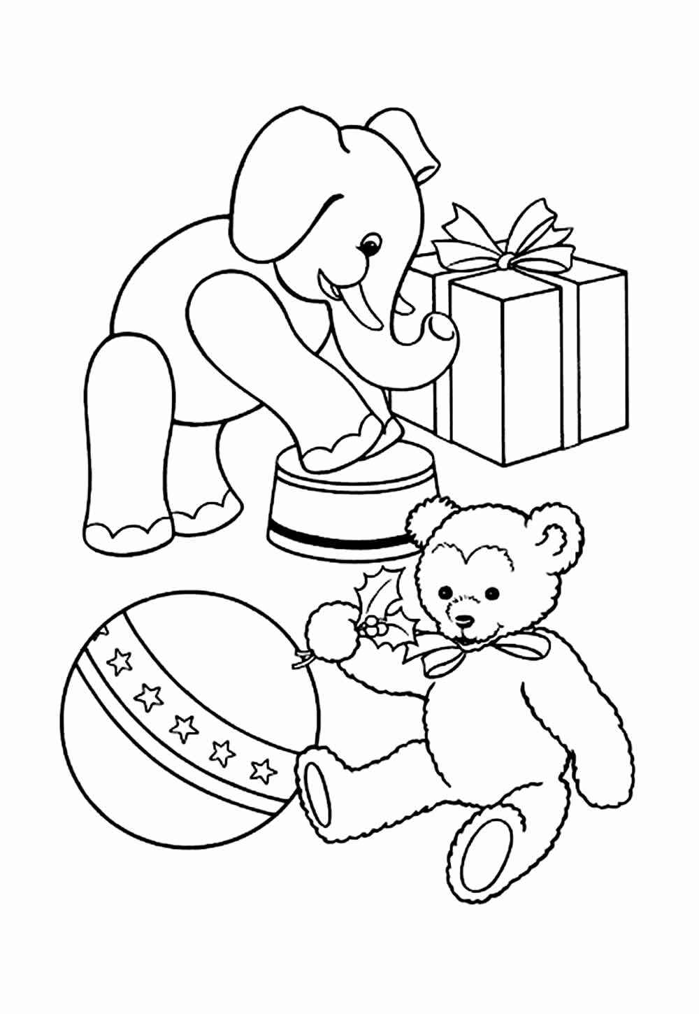 Desenho de Brinquedos Desenho Colorir Imprimir 28