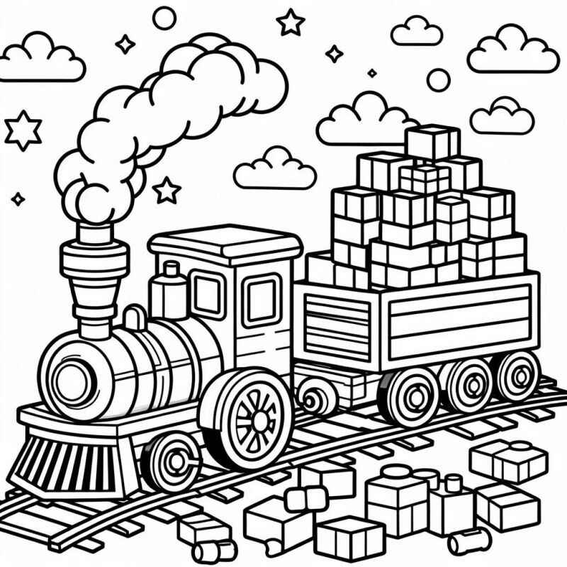 Desenho de Brinquedos Desenho Colorir Imprimir 35