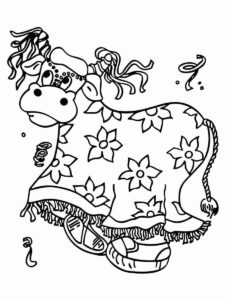 Desenho de Bumba Meu Boi Desenho Colorir Imprimir 04