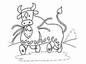 Desenho de Bumba Meu Boi Desenho Colorir Imprimir 11