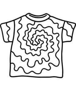 Desenho de Camisa Desenho Colorir Imprimir 02